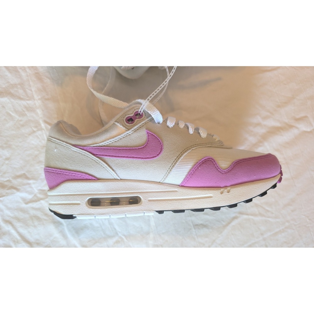 Nike Air Max 1 Women's Size 8 Pink White Tan Sneakers New Without Box - Picture 9 of 10